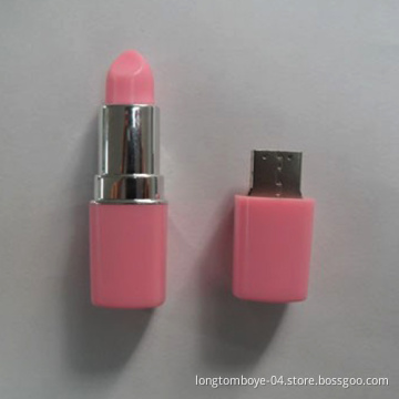 Plastic Lipstick USB Flash Disk
